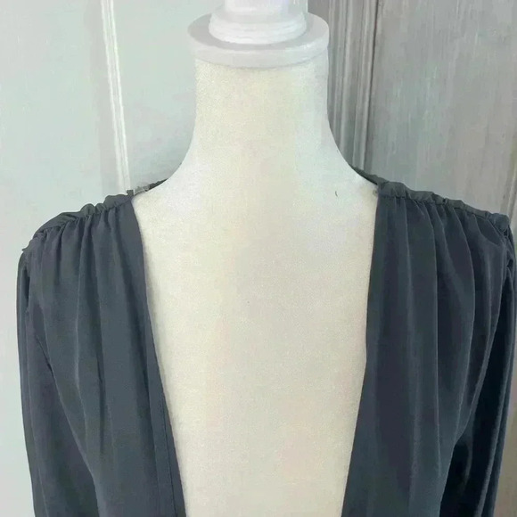 Ethereal dreamy Romantic Feminine Laggenlook Boho whimsical Duster topper w/belt - Picture 5 of 10